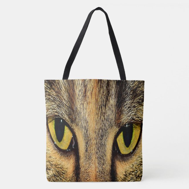 Intensive Cat Öga Tygkasse (Framsida)