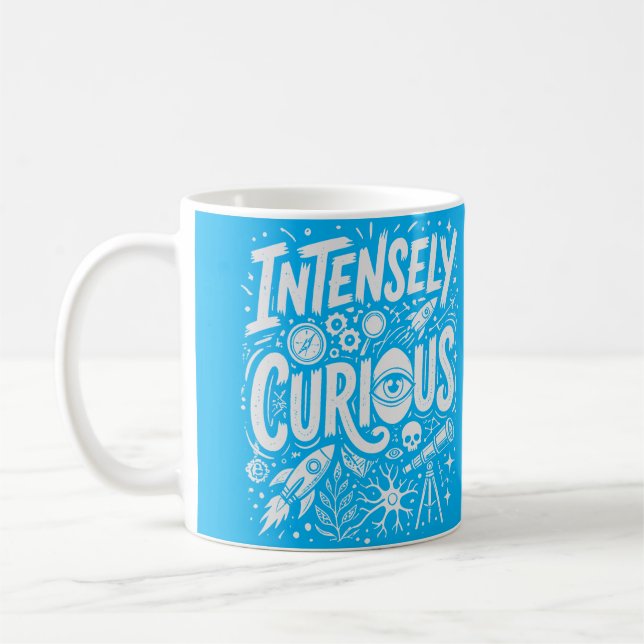 Intensivt Nyfiken Kaffemugg (Vänster)
