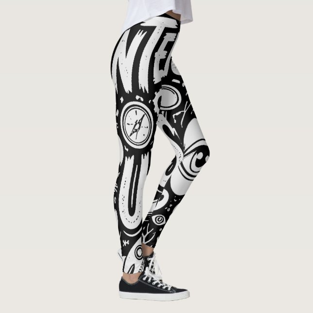 Intensivt Nyfiken Leggings (Höger)