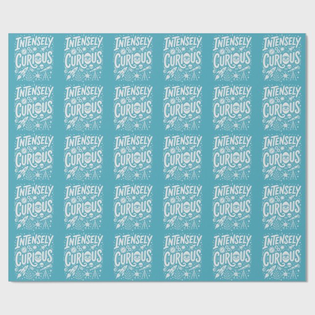 Intensivt Nyfiken Presentpapper (Platt)