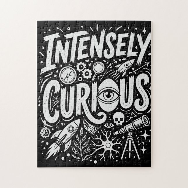 Intensivt Nyfiken Pussel (Vertikal)