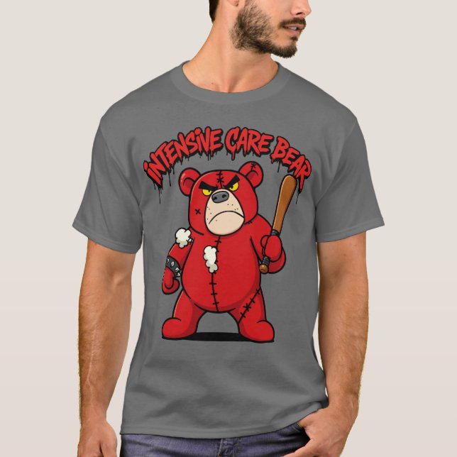 Intensivvårdsnallebjörn T Shirt (Framsida)
