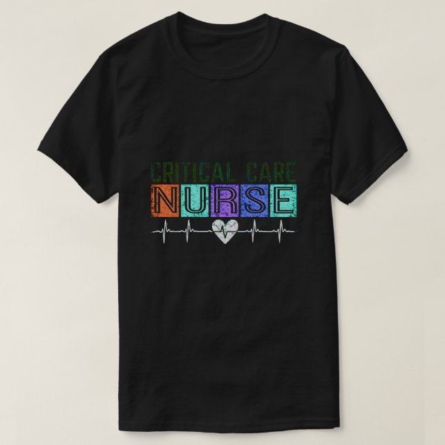 Intensivvårdssjuksköterska T Shirt (Design framsida)