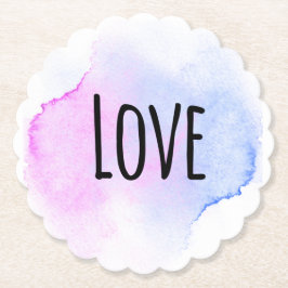 *~* INTENTION UNDERLÄGG - KÄRLEK Watercolor EMOTO