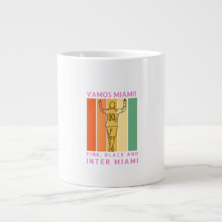 Inter miami Messi fläkt Jumbo Mugg