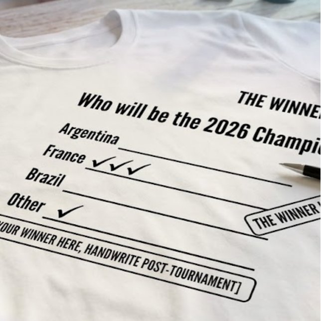 Interaktiv 2026 Sports Champion Tee (Skapare uppladdad)