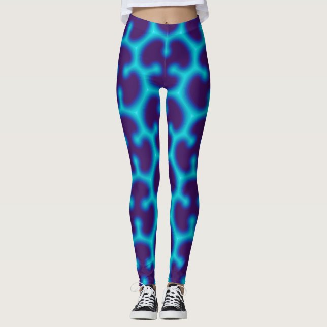 Interberoende dans - Vibrata-lagren Leggings (Framsida)