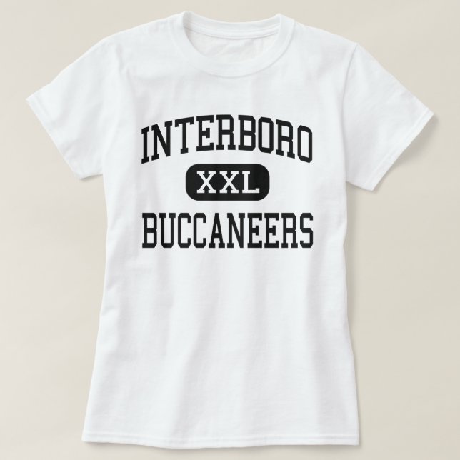 Interboro - Buccaneers - kick - utsikten parkerar Tee Shirt (Design framsida)