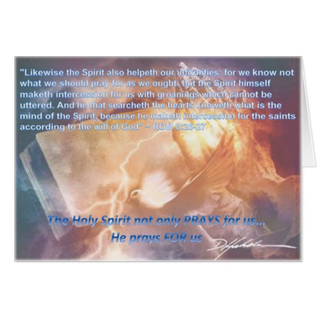 Intercessor Hälsningskort (Framsidan Horizontal)