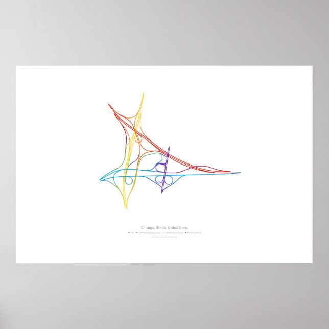 Interchange Choreography: Chicago, IL, US Poster (Framsidan)