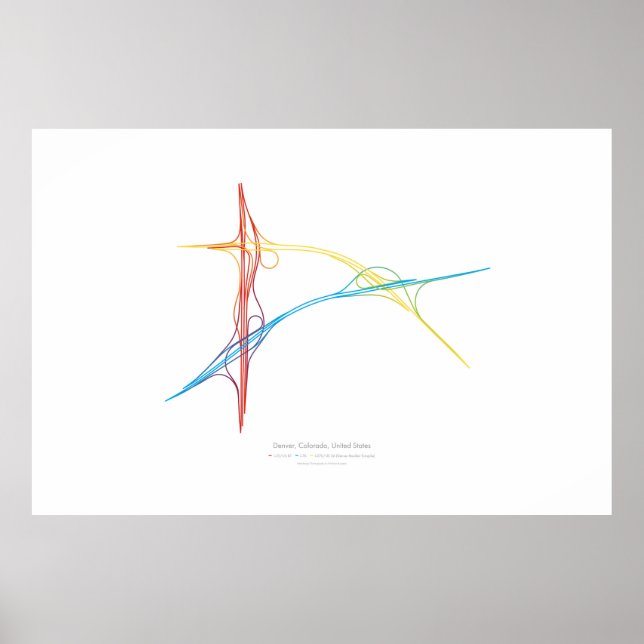 Interchange Choreography: Denver, CO, US Poster (Framsidan)