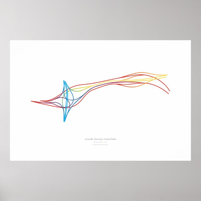 Interchange Choreography: Louisville, KY, USA Poster (Framsidan)