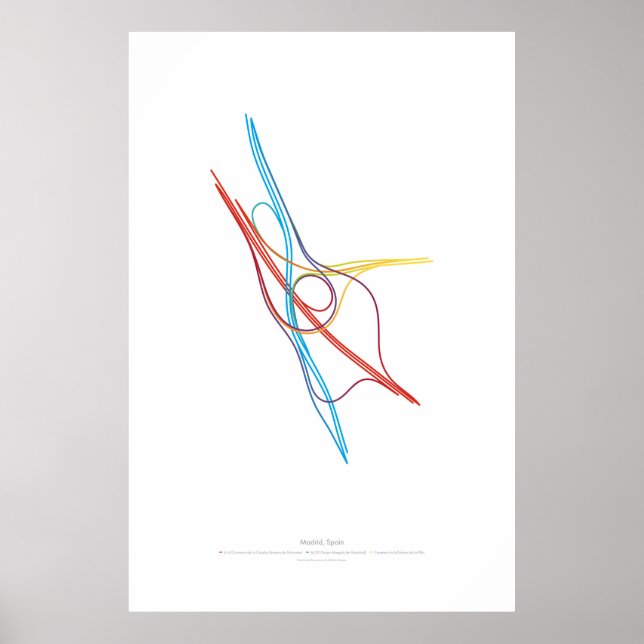 Interchange Choreography: Madrid, Spanien 2 Poster (Framsidan)