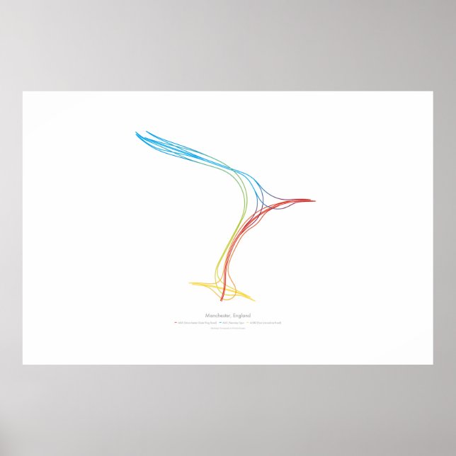 Interchange Choreography: Manchester, England Poster (Framsidan)