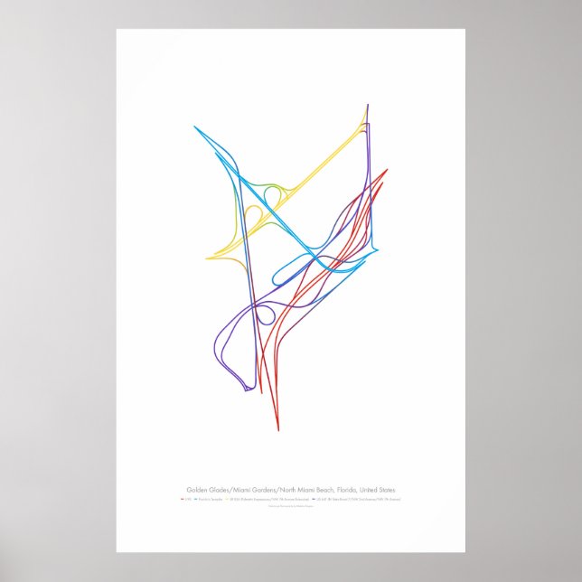 Interchange Choreography: Miami, FL, USA Poster (Framsidan)