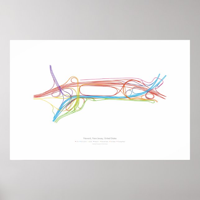 Interchange Choreography: Newark, NJ, USA 2 Poster (Framsidan)