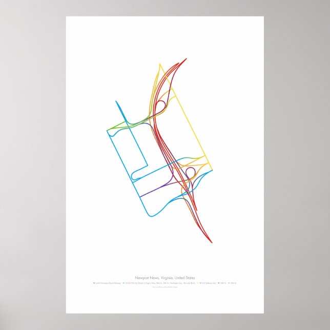Interchange Choreography: Newport News, VA, USA Poster (Framsidan)