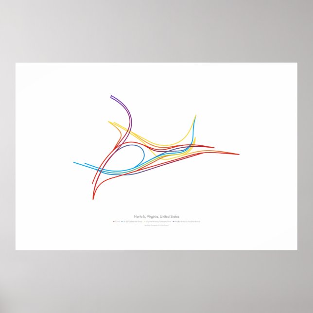 Interchange Choreography: Norfolk, VA, US 2 Poster (Framsidan)