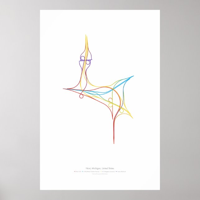 Interchange Choreography: Novi, MI, US Poster (Framsidan)