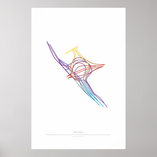 Interchange Choreography: Paris, Frankrike Poster (Framsidan)