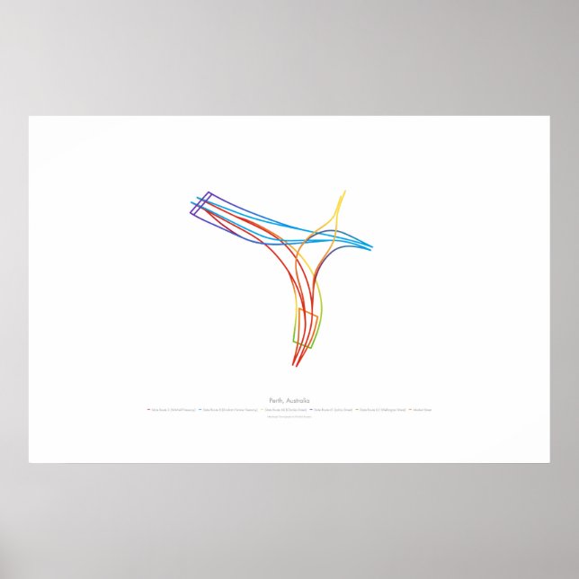 Interchange Choreography: Perth, Australien 1 v2 Poster (Framsidan)
