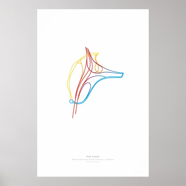 Interchange Choreography: Perth, Australien 2 Poster (Framsidan)