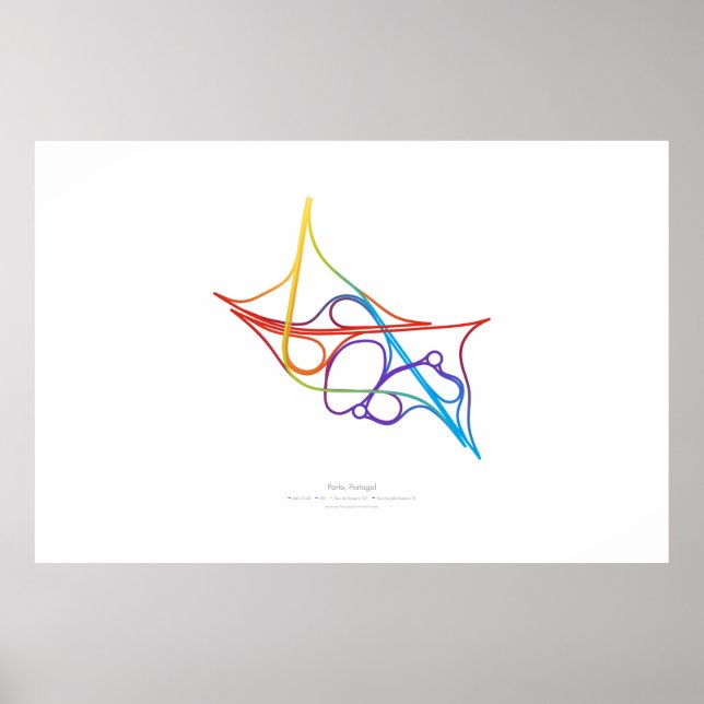 Interchange Choreography: Porto, Portugal Poster (Framsidan)