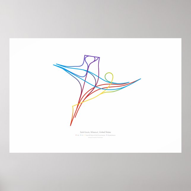 Interchange Choreography: Saint Louis, MO, USA Poster (Framsidan)