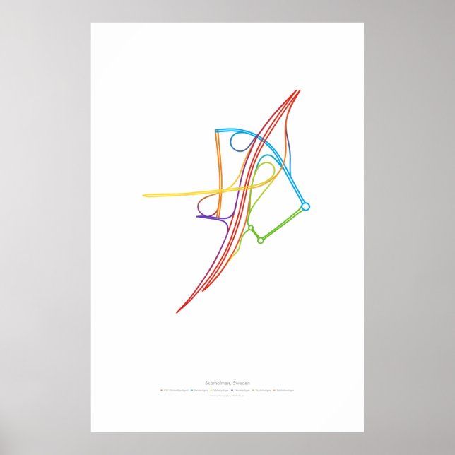 Interchange Choreography: Skärholmen, Sverige Poster (Framsidan)