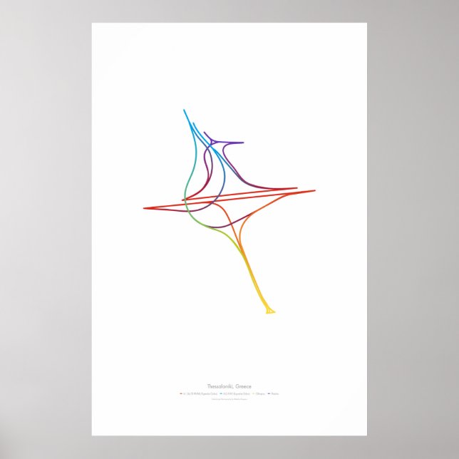 Interchange Choreography: Thessaloniki, Grekland Poster (Framsidan)
