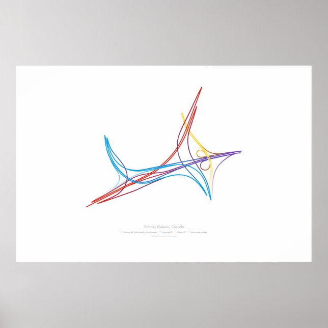 Interchange Choreography: Toronto, ON, CA Poster (Framsidan)