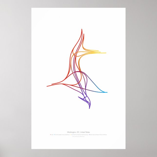 Interchange Choreography: Washington, DC, USA Poster (Framsidan)