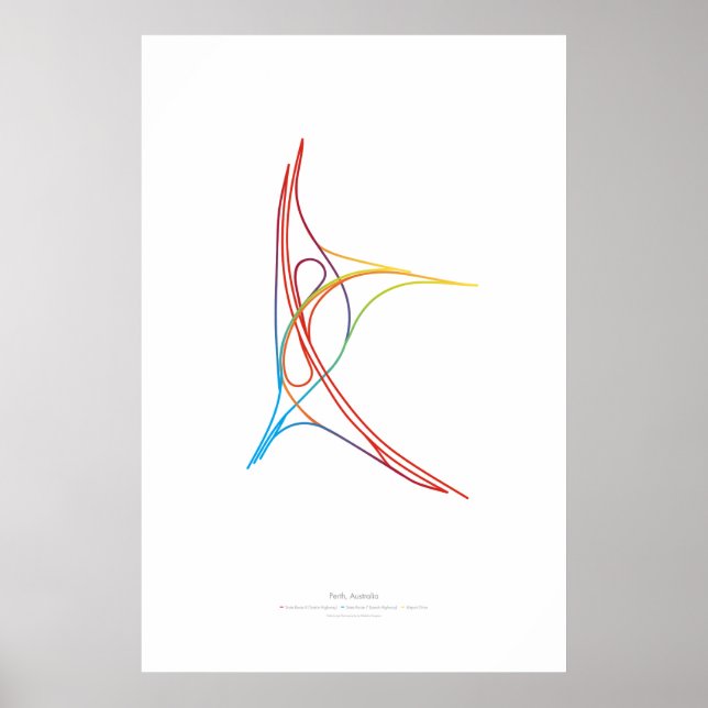 Interchange Koreografi: Perth, Australien 3 Poster (Framsidan)
