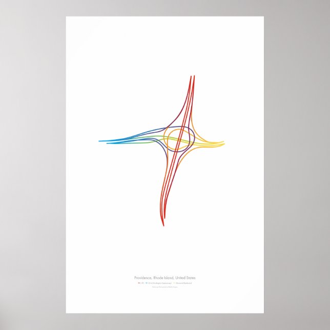 Interchange Koreografi: Providence, RI, US Poster (Framsidan)