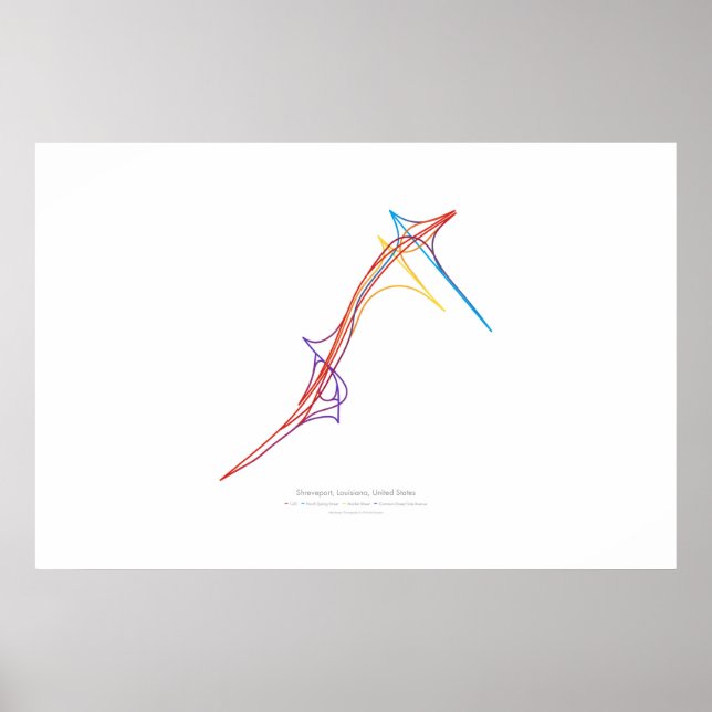 Interchange-koreografi: Shreveport, LA, US 1 Poster (Framsidan)