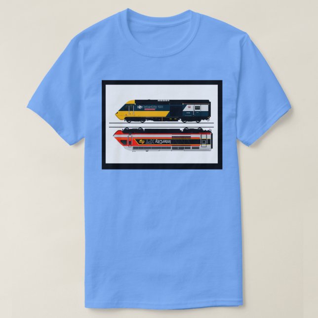 INTERCITY 125 amp INTERCITY XPT T Shirt (Design framsida)