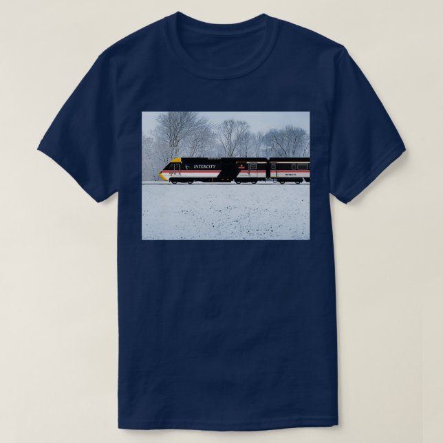 INTERCITY 125 CHRISTMAS CARD 1 T SHIRT (Design framsida)