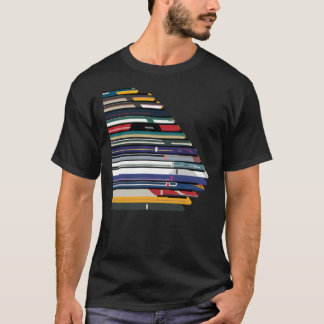 Intercity 125 Outline In Liveries    T Shirt