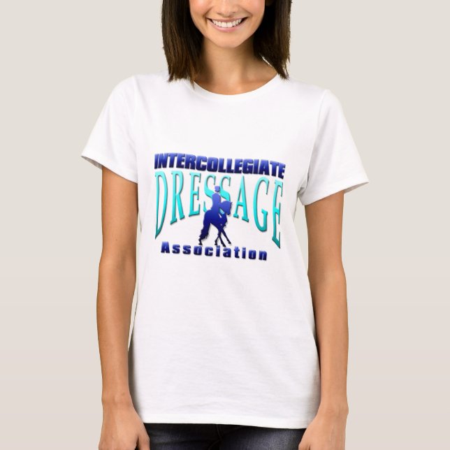 Intercollegiate Dressageanslutning T Shirt (Framsida)