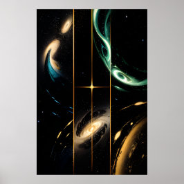 Interconnected Universes Poster