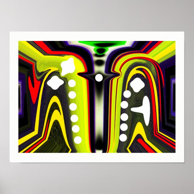 Interdimensionella sporer poster (Framsidan)