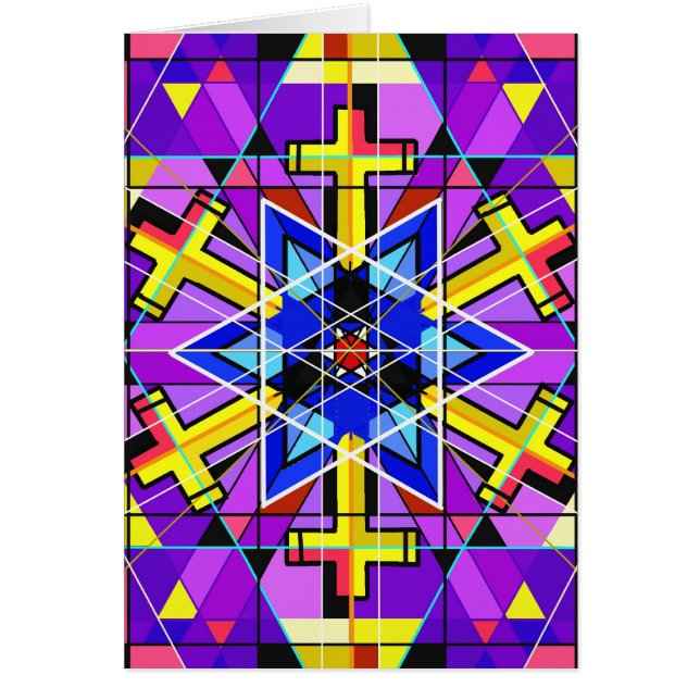 Interfaith. Hälsningskort (Framsidan)