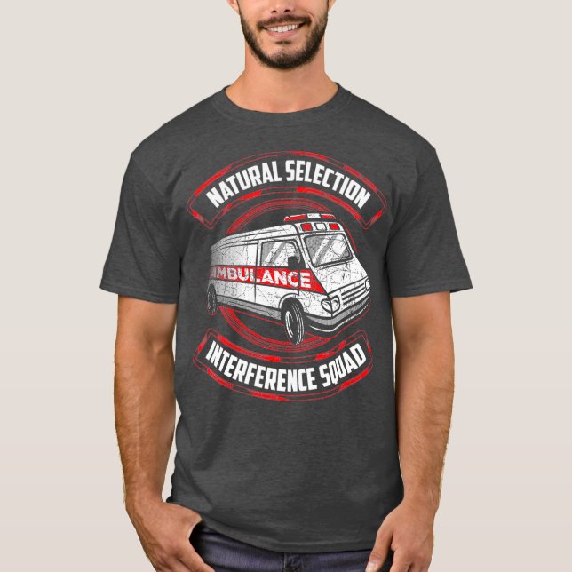Interferensruta för naturval t shirt (Framsida)