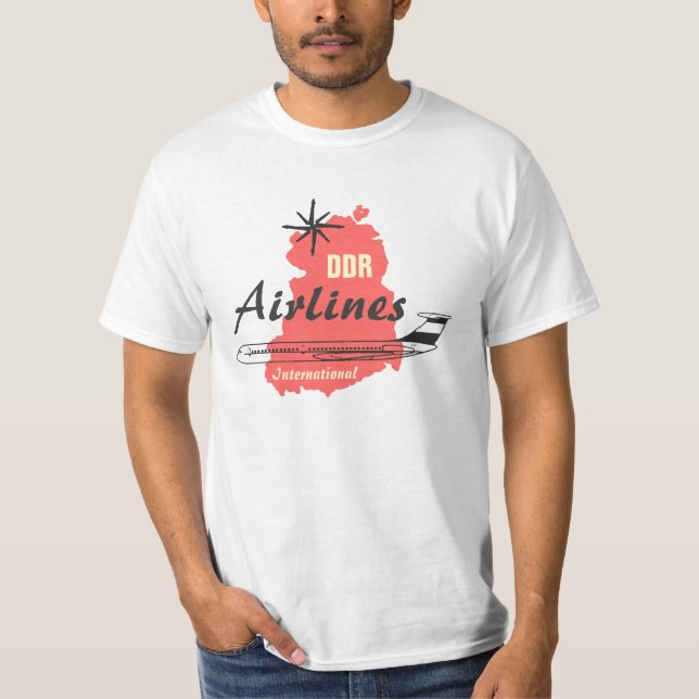 Interflug DDR Tee Shirt (Framsida)