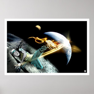 Intergalactic bboy poster
