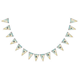 Intergalaktär Plain Birthday Vimplar