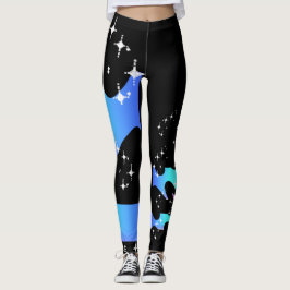 Intergalaktisk våg leggings