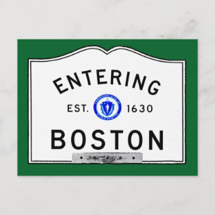 Intering Boston Vykort