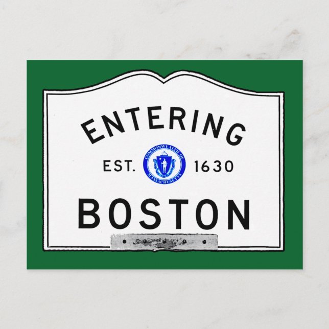 Intering Boston Vykort (Framsida)