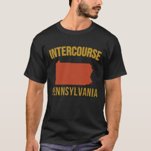 Interkurs Pennsylvania Karta, Lancaster Pa T Shirt